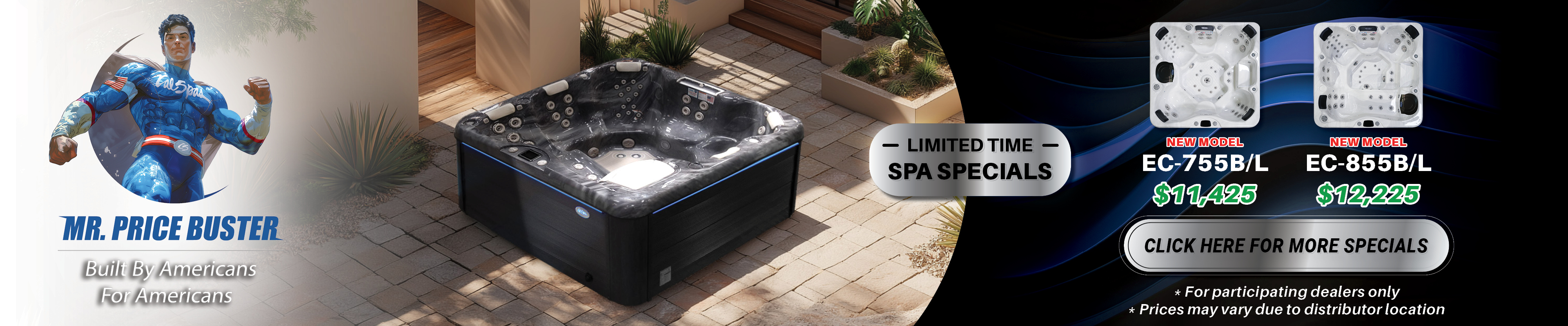 Calspas hot tub being used in a family setting - Quebec